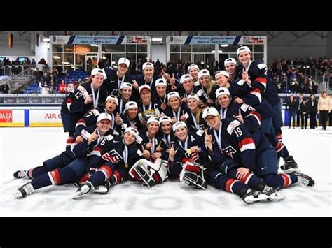 Usa Vs Canada Gold Iihf Ice Hockey Women S World Championship