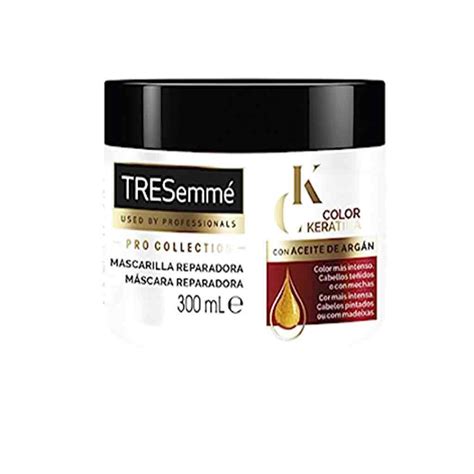 ماسک مو کراتینه هلندی ترزمه Tresemme Color Keratin تثبیتکننده 300 میل