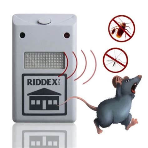 Pest Control Eu Us Plug Electronic Ultrasonic Rat Mouse Repellent Anti Mosquito Repeller Rodent