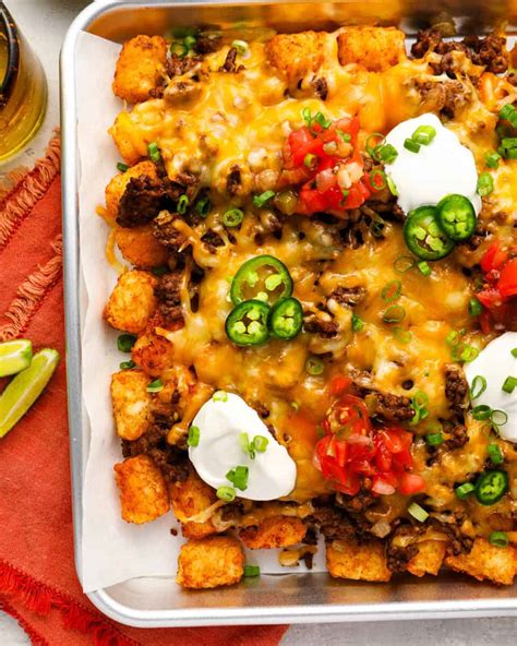 Loaded Tater Tots Recipe Totchos The Cookie Rookie®