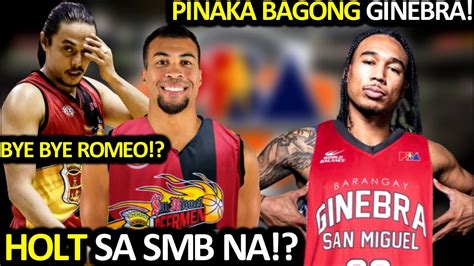 Pba Updates I Eto Na Pinaka Bagong Ka Ginebra Smb Stephen Holt