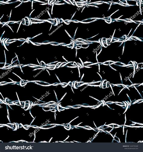 5803 Barbed Wire Wallpaper Royalty Free Images Stock Photos