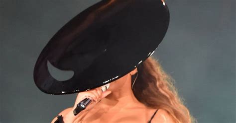Beyoncé exposes naked assets in kinky PVC costume Daily Star