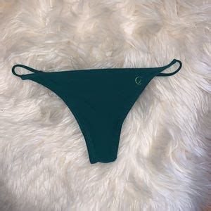 Kovey Swim Green String Bikini Bottom Poshmark