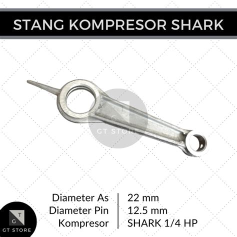 Jual Stang Piston Seher Kompresor Angin SHARK 1 4 HP Connecting Rod