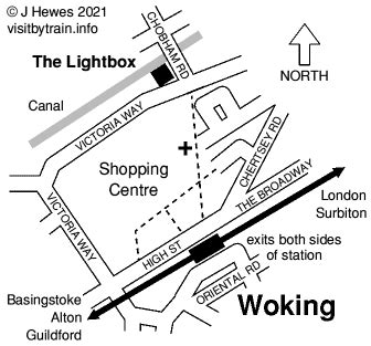 Woking | Visit by Train, a station by station guide to UK tourist ...