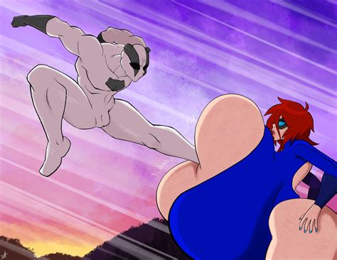 Badger Man Vs Boobgirl By Pranky Hentai Foundry