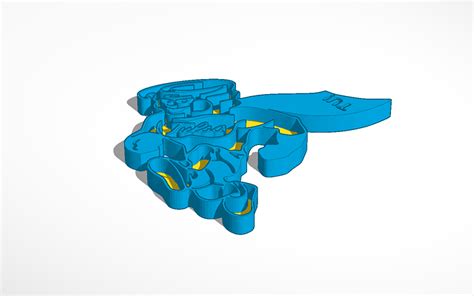 3d Design Golden Hurricanes With Tu Tinkercad