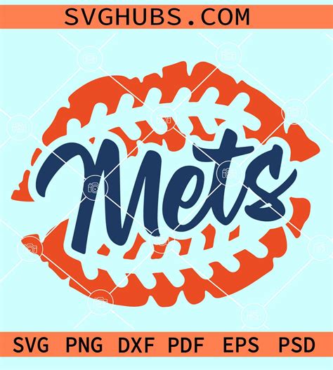 New York Mets SVG, MLB team SVG, New York Mets Logo SVG, New York Mets ...