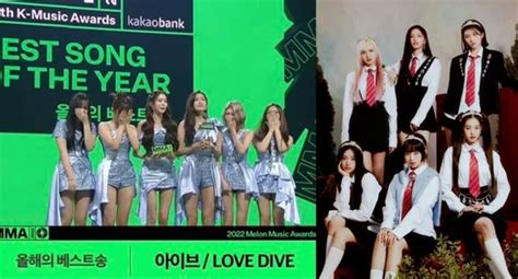 Ives Love Dive Wins Song Of The Year At The 2022 Melon Music