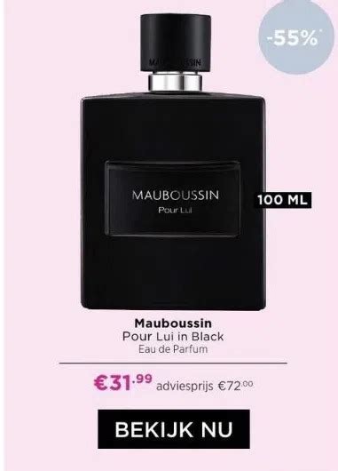 Mauboussin Pour Lui In Black Eau De Parfum Aanbieding Bij Ici Paris Xl