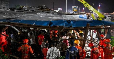 Mumbai Hoarding Collapse Death Toll Touches 14 Police Register Case