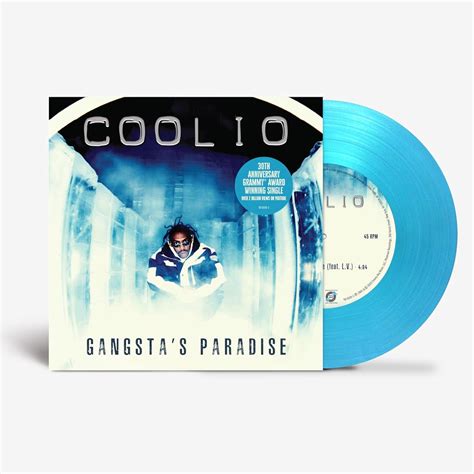 Coolio – Gangsta's Paradise 7" (2025, Blue Vinyl, Tommy Boy) - Play De