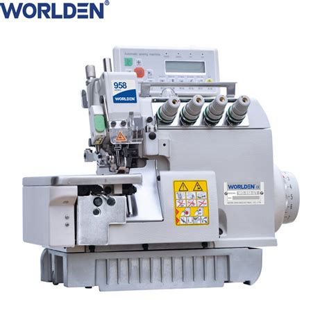 Wd 958d Ut Full Automatic High Speed Computerized Overlock Sewing Machine China Industrial