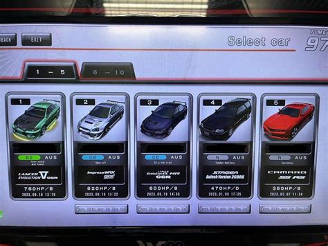 Evo V Wangan Midnightwmmt6rr Video Gaming Gaming Accessories Game