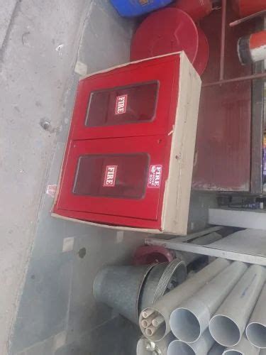 Mild Steel Double Door Fire Hose Box At Rs 2500 In Ghaziabad ID