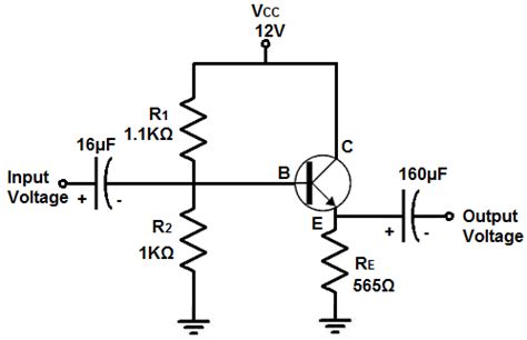 Voltage Follower Circuit Diagram