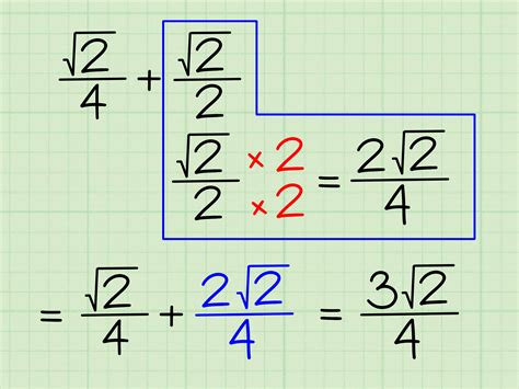 Addition Of Square Roots