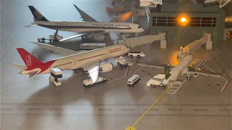 Early Morning Departures And Arrivals At My Model Airport Youtube