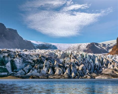 Premium Photo Breathtaking View Of Skaftafellsjokull Glacier Tongue