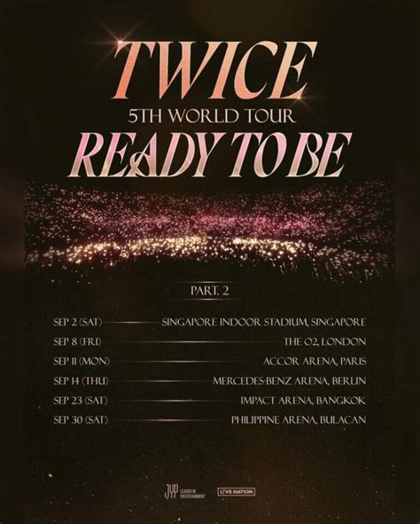 Twice Anuncia Novos Shows Para A Turn Mundial Ready To Be