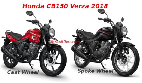 Pilihan Warna All New Honda Cb Verza Spesifikasi Fitur Beserta