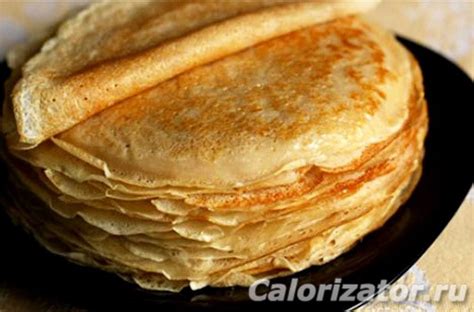 Блины простые - как приготовить, рецепт с фото по шагам, калорийность ...