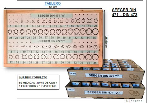 SEEGER DIN 471 A Y 472 I