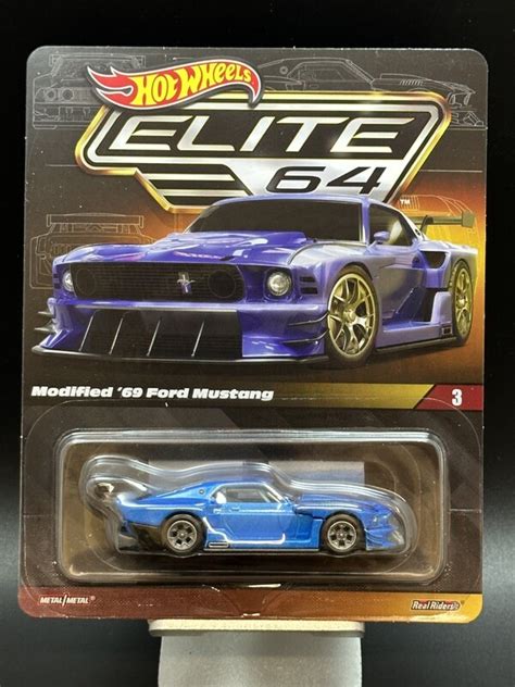Hot Wheels ELITE 64 Modified 69 Ford Mustang