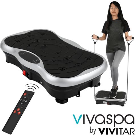 Morningsave Vivaspa Whole Body Vibration Machine W Bluetooth Speaker