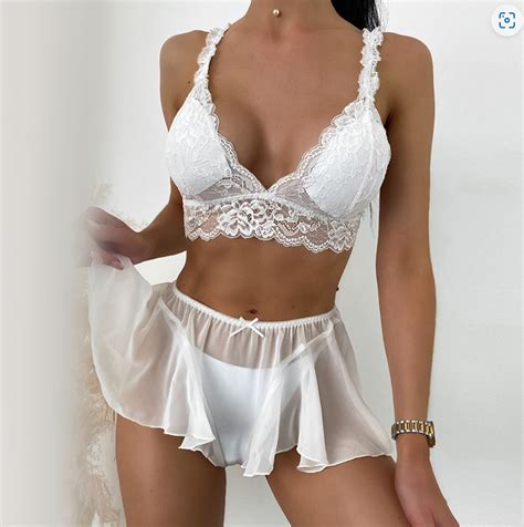 Hers Sexy Lace Two Pieces Sexy And Hot Lingerie Set Pebbles Nepal