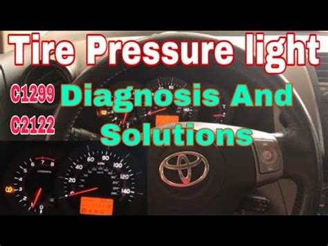 Blinking Tire Pressure Light Toyota Rav4