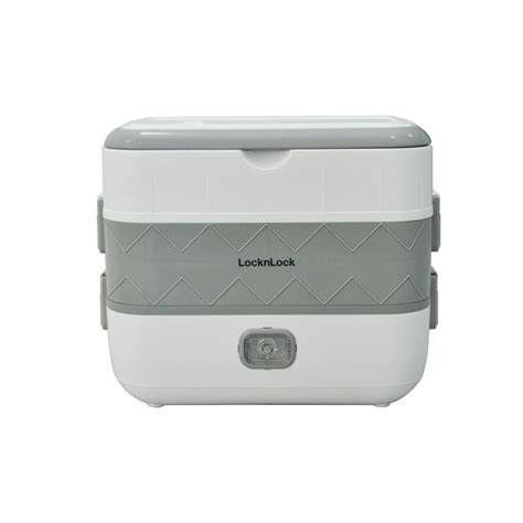 Jual Locknlock Electric Lunch Box 2 Layer Ejr244Wht Shopee Indonesia