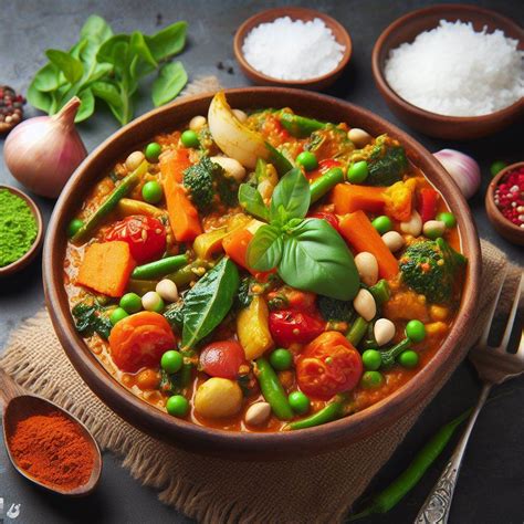 Delicious And Healthy Coconut Vegetable Curry Recipe A Flavorful Dish