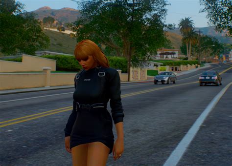 Medium Long Hairstyle With Bangs For MP Female GTA5 Mods