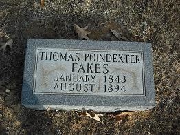 Thomas Poindexter Fakes Monumento Find A Grave