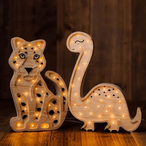 Childrens Wooden Tiger Lamp Lights My Love Lamp Design4kids