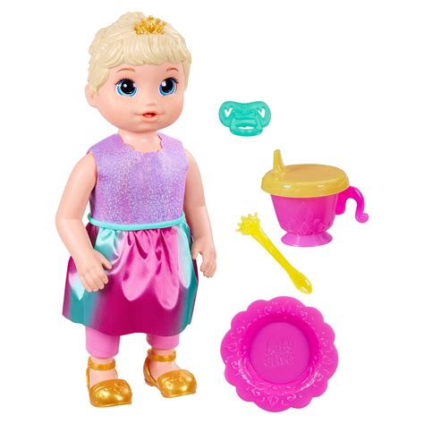Baby Alive Princess Ellie Grows Up!, 18-Inch Growing Talking Baby Doll