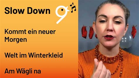 Einsingen um 9 LIVE vom 11 Dezember Julia Schiwowa Stimmübungen