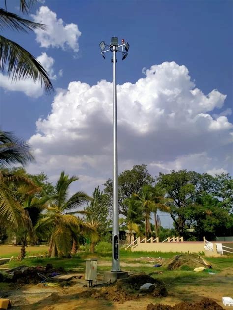 9 Inch GI Round Street Light Pole 12m At Rs 110000 Piece In Kolkata