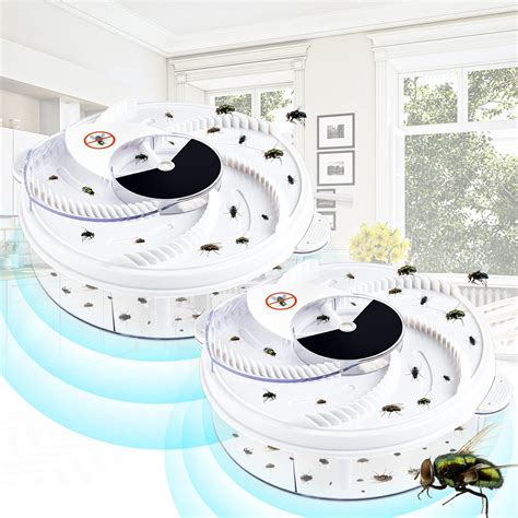 Amazon.com : Electric 2 Pcs Fly Trap Pest Device Gnat Flying Insect