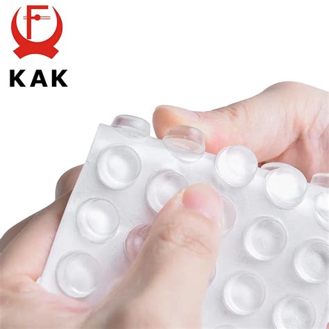 Kak Pcs Self Adhesive Silicone Furniture Pads Cabinet Bumpers