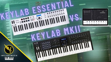 Arturia Keylab MKII Vs Essential Keyboard MIDI Controller Drum Pads