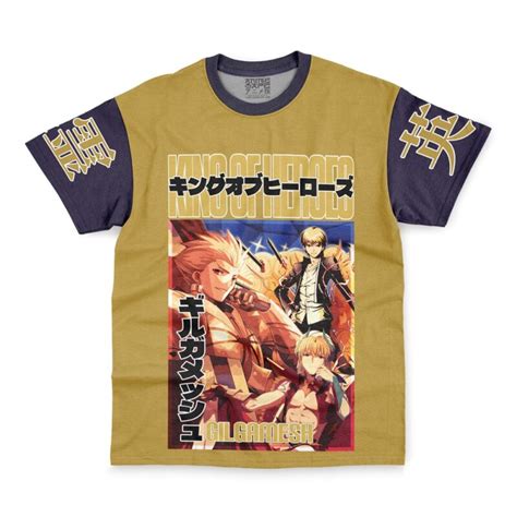 Gilgamesh Fate Series Streetwear T Shirt Anime Ape