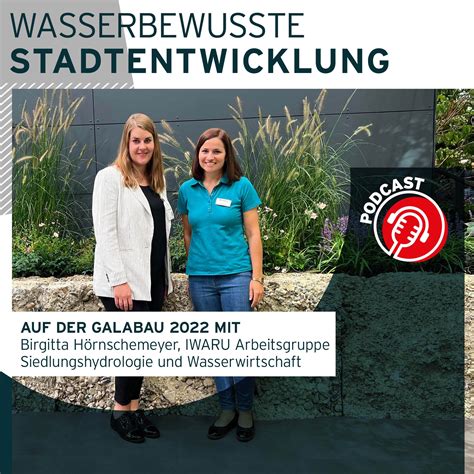 Wasserbewusste Stadtentwicklung Regenwassermanagement Podcast für