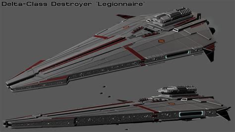 Delta Class Destroyer Wip 03 Image Vitriol 3d Mod Db