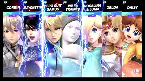 Super Smash Bros Ultimate Amiibo Fights Request 16379 Waifu Battle