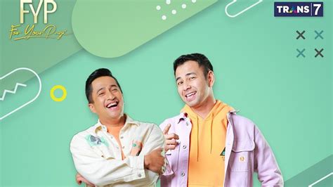 Jadwal Acara Trans7 Kamis 7 Maret 2024 Ada For Your Pagi Jejak Anak