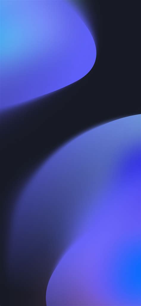 Ios 16 Concept Wallpaper Blue Dark