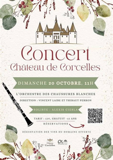 Les Chaussures Blanches En Concert Au Ch Teau De Corcelles En